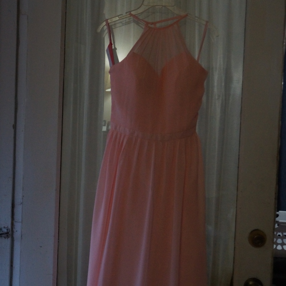 Blush Pink Formal/Prom/Bridesmaid Long Dress